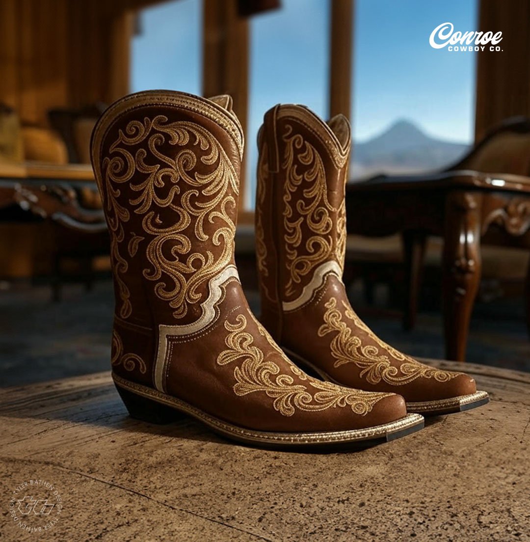 Gold Rush Western Boots | Conroe Cowboy Co.